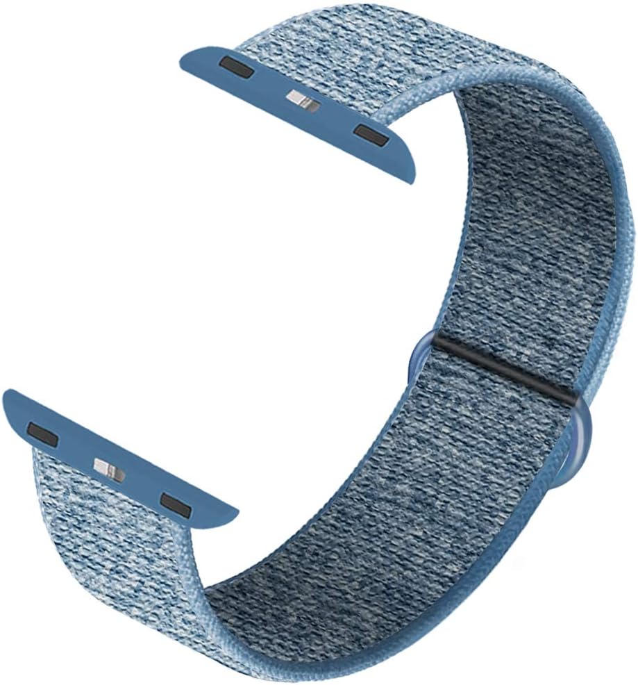 INTENY Sport Band Compatible with Apple Watch 38mm 40mm 42mm 44mm, Soft Sport Loop, Strap Replacement for iWatch Series 5, Series 4, Series 3, Series 2, Series 1