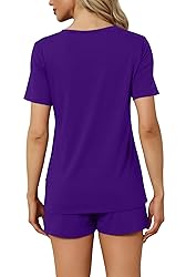 RUBZOOF Women's Short Sleeve Pajama Sets with