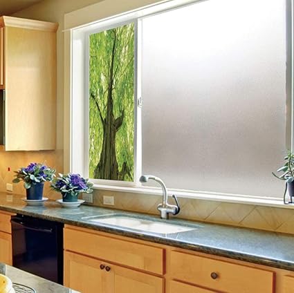 Amazoncom Yoliyana Static Cling Decorative Window Filmfarm House