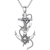 Sterling Silver Rabbit/Cat/Snail/Deer/Unicorn/Monkey/Elephant/Hummingbird/Butterfly Necklace Sterling Silver Animal Themed Jewelry Christmas Halloween Gifts For Women Girls Animal Lover