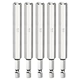 HARFINGTON 5pcs H10 Hex Head Screwdriver Bit 10mm