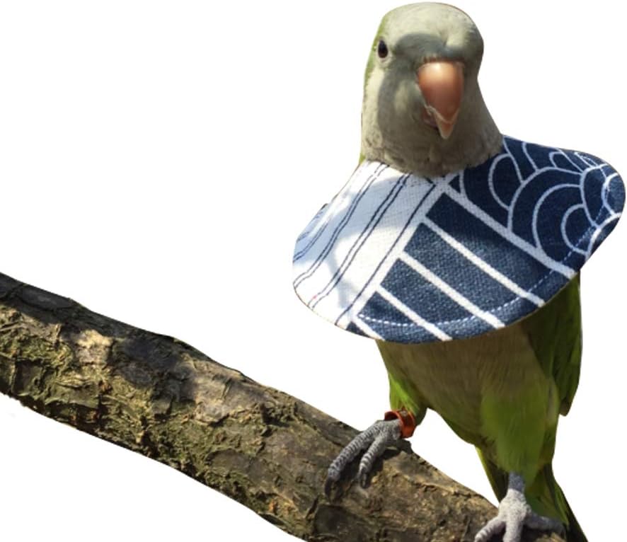 QBLEV Bird Collars, Parrot Feather Plucking Collar, Parrot Recovery