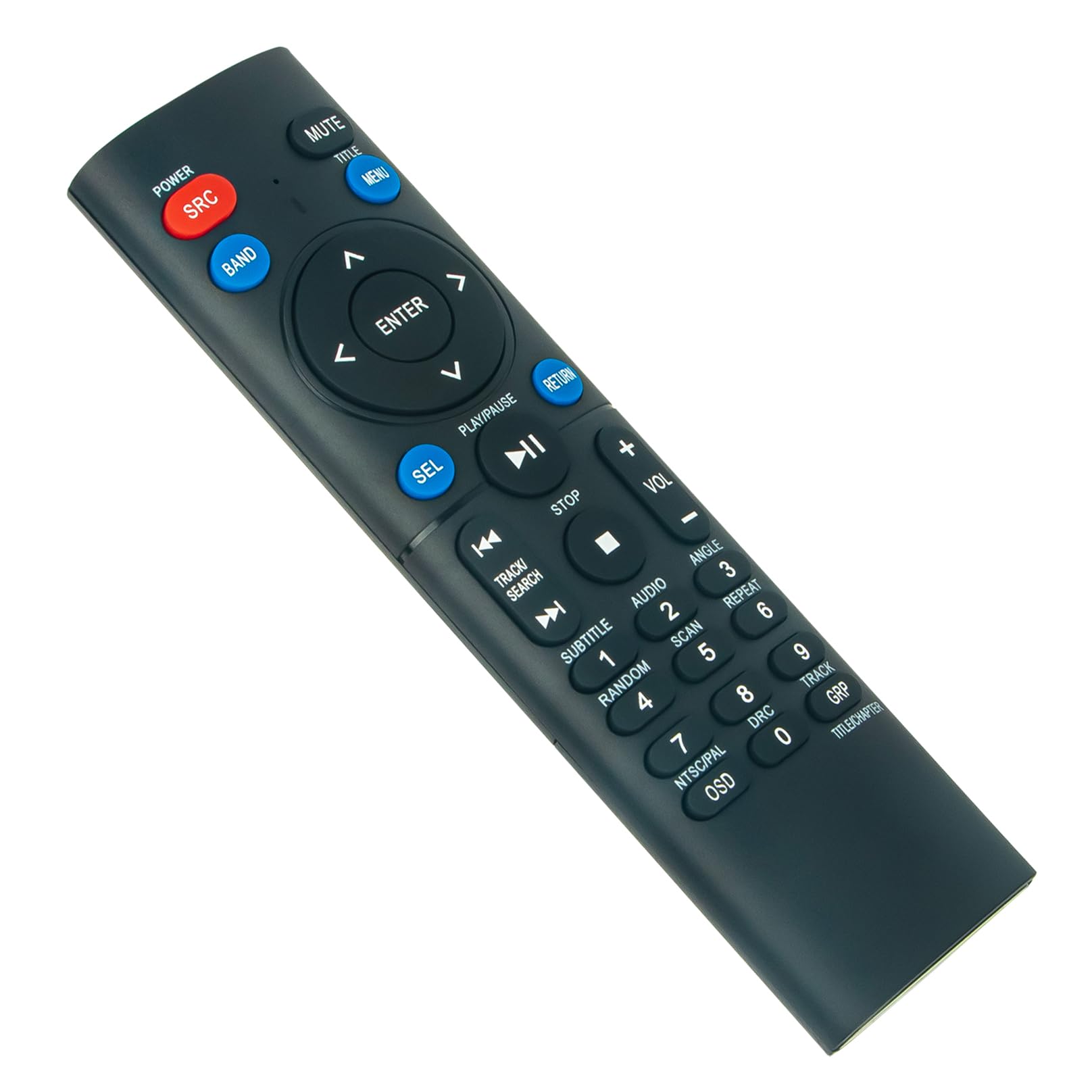 YEFX999263A Replacement Remote Control -VINABTY-fit for Panasonic Car DVD AV System Player remote control CQ-DX100W CQ-DX200W CQ-VX100W