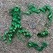 Real Mohair Wool Locks, Organic Hand Dyed Fiber for Felting, Blending, Spinning, Knitting, Doll Hair and Embellishments. 1 Ounce Green
