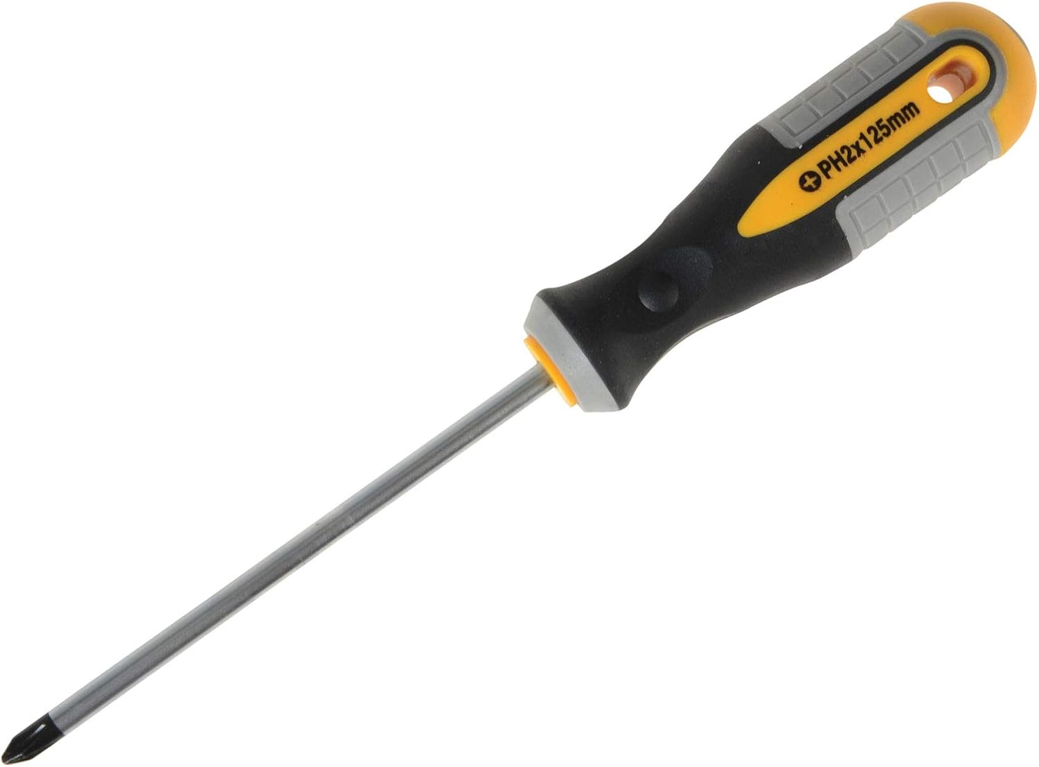 Roughneck ROU22132 Screwdriver - Phillips PH2x125mm, Multi-coloured, PH2 x 125mm - Image 3