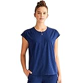 Healing Hands Scrubs for Women Jayden Scrub Top with 2 Pockets, Round Neck, Moisture Wicking and 360° Stretch Fabric HH602