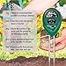 JIAFENG Soil Tester Moisture Meter Soil PH Meter, 3 in 1 Soil Gardening Tools Kit with PH, Light & Moisture,for Garden, Farm, Lawn, Indoor & Outdoor (No Battery Needed)thumb 3