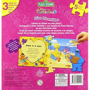 Dias divertidos / Abby's Sunny Days: Mi Primer Libro De Rompecabezas / My First Puzzle Book (Plaza Sesamo) (Spanish Edition)