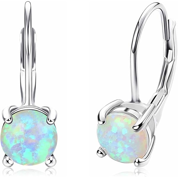 Boucles D'oreilles Créoles En Forme De Croissant - Argent 925 Plaqué Or - Coloré Et Fantaisie