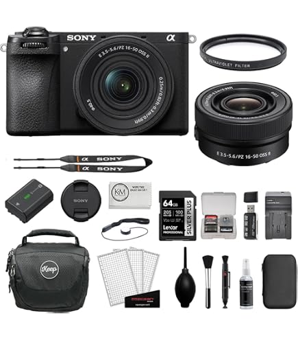 Amazon.com : Sony a6700 Mirrorless Vlogger Camera with 16-50mm