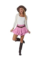 Lepunuo Womens Shorts High Waisted Skorts Flowy