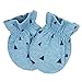 Gerber Baby Boys' 4-Pair Mittens, Explore, 0-3 Months
