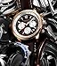 Stuhrling Original Mens Dress Watch - Chronograph Wrist Watch with Tachymeter 24-Hour Subdial (Rose Gold)