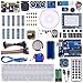 WeiKedz UNO Project Super Starter Kit with Lessons CD, Relay, R3 Board, Jumper Wire, SG90 Servo, Joystick Module, Ultrasonic Sensor, DHT11, ect. Compatible with Arduino IDE