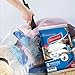 BoxLegend Vacuum Storage 4 Pack (3 Large, 1 Small) 80% More Space Saver Bags for Clothes, Blankets, Pillows