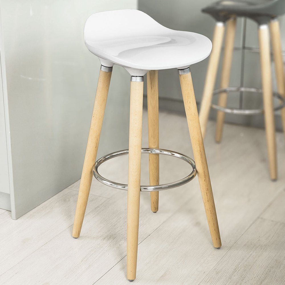 SoBuy ABS Plastic Bar Stool, Counter Stool,Kitchen Breakfast Barstool