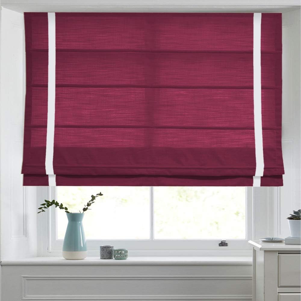 LANTIME Roman Shades Window Blinds, Made to Order Light