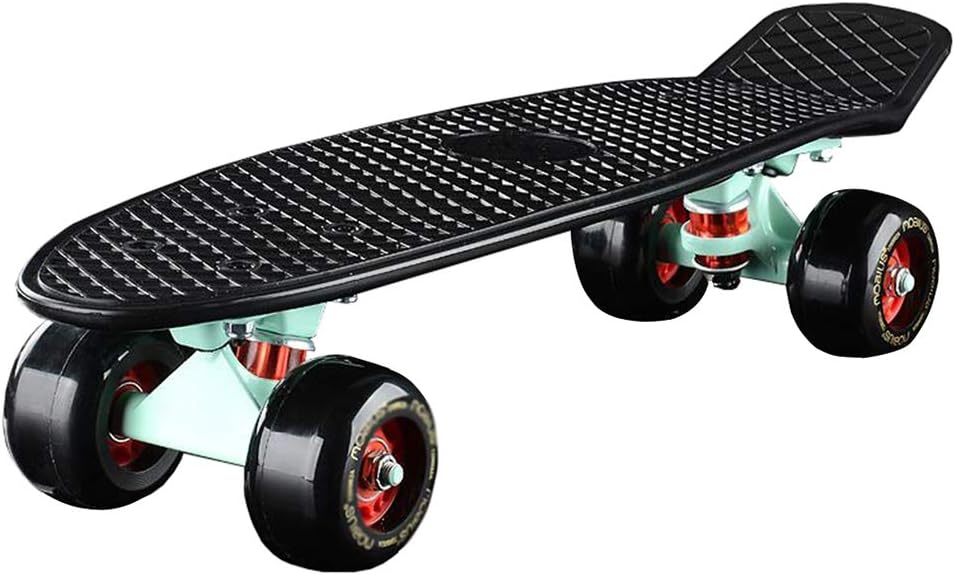 XIAOJIE Vintage Cruiser Skateboard Skateboard Suitable for Beginners and Teenagers