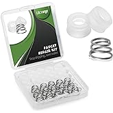 Litorange 30Pcs RP4993 Faucet Repair Kit, RP4993 Silicone Replacement Seats and 316 Stainless Steel Springs, Faucet Parts