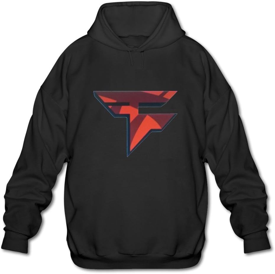Koala Men's Faze Clan Logo Sweatshirt Hoodies Black Size XL