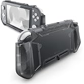Mumba Protective Case for Nintendo Switch Lite 2019, [Blade Series] [Ergonomic Design] [Shock-Absorption][Anti-Scratch] TPU Grip Cover Accessories for Switch Lite Console (Frost Black)