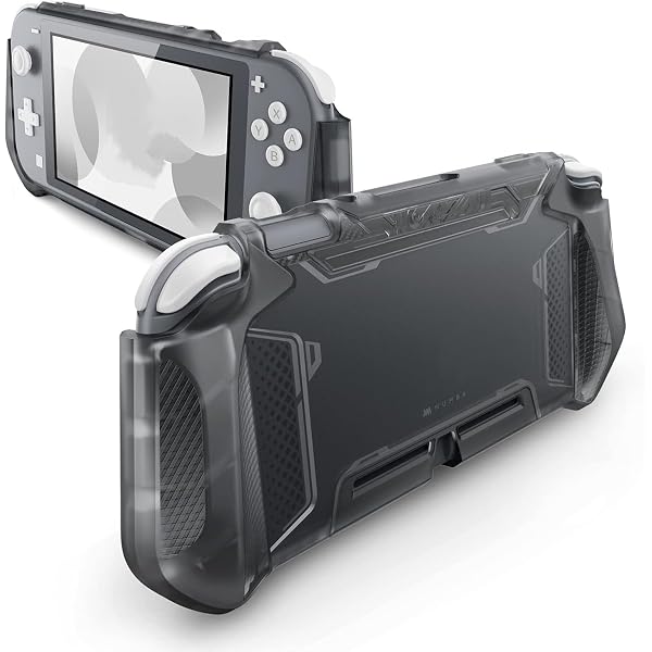 Amazon.com: Nintendo Switch Lite Hybrid System Armor (Gray) by