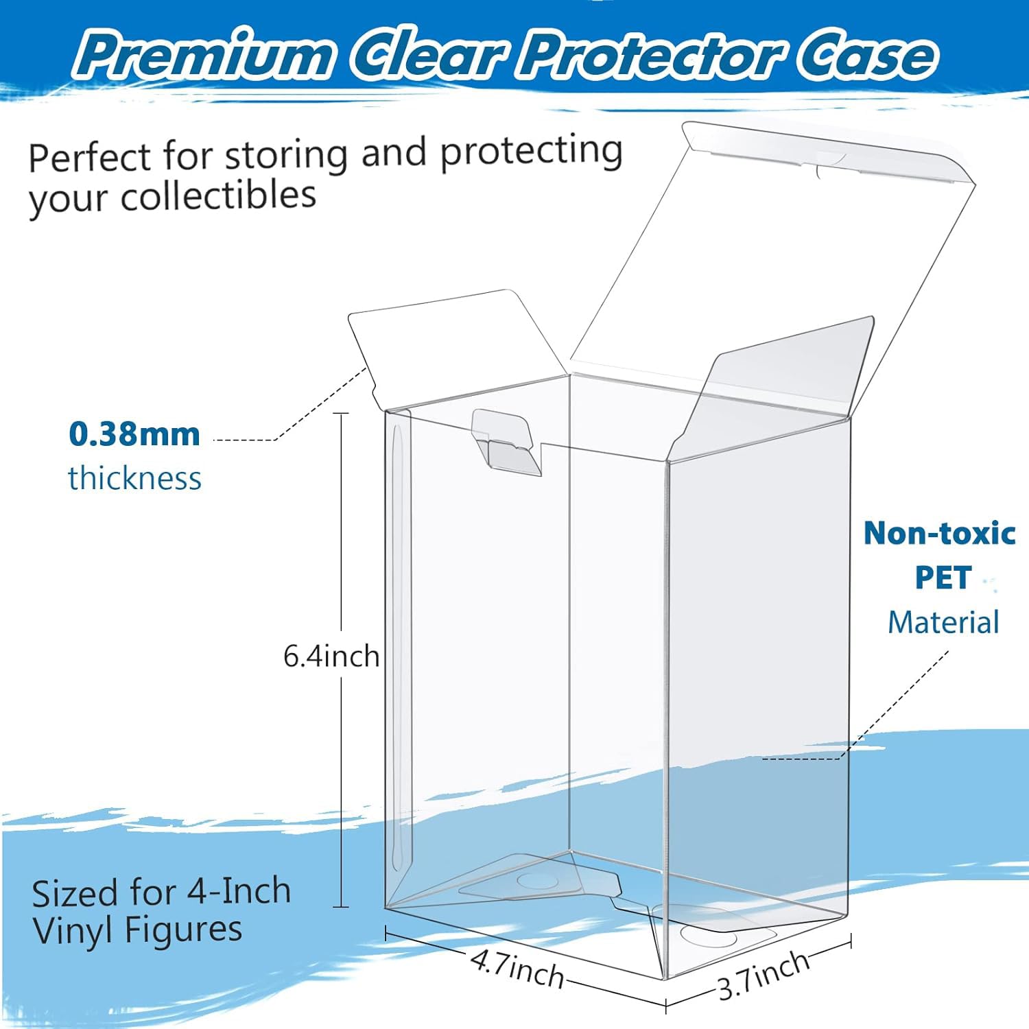 24 Pack Protectors Case Compatible with Funko- 4