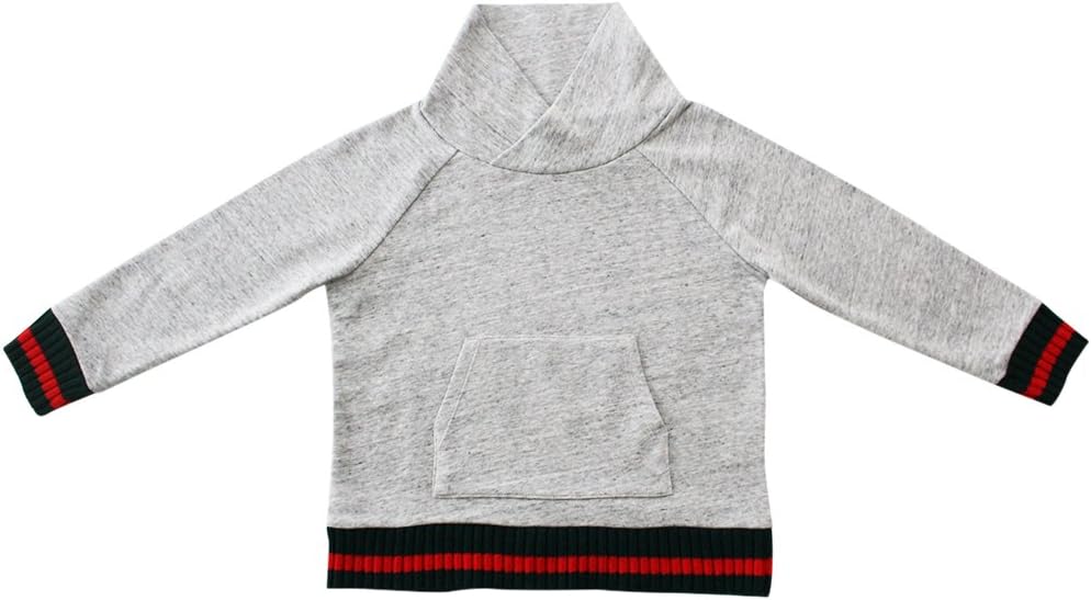 Boy's Gucci Raya Sports Hoodie, Grey, 10 Years