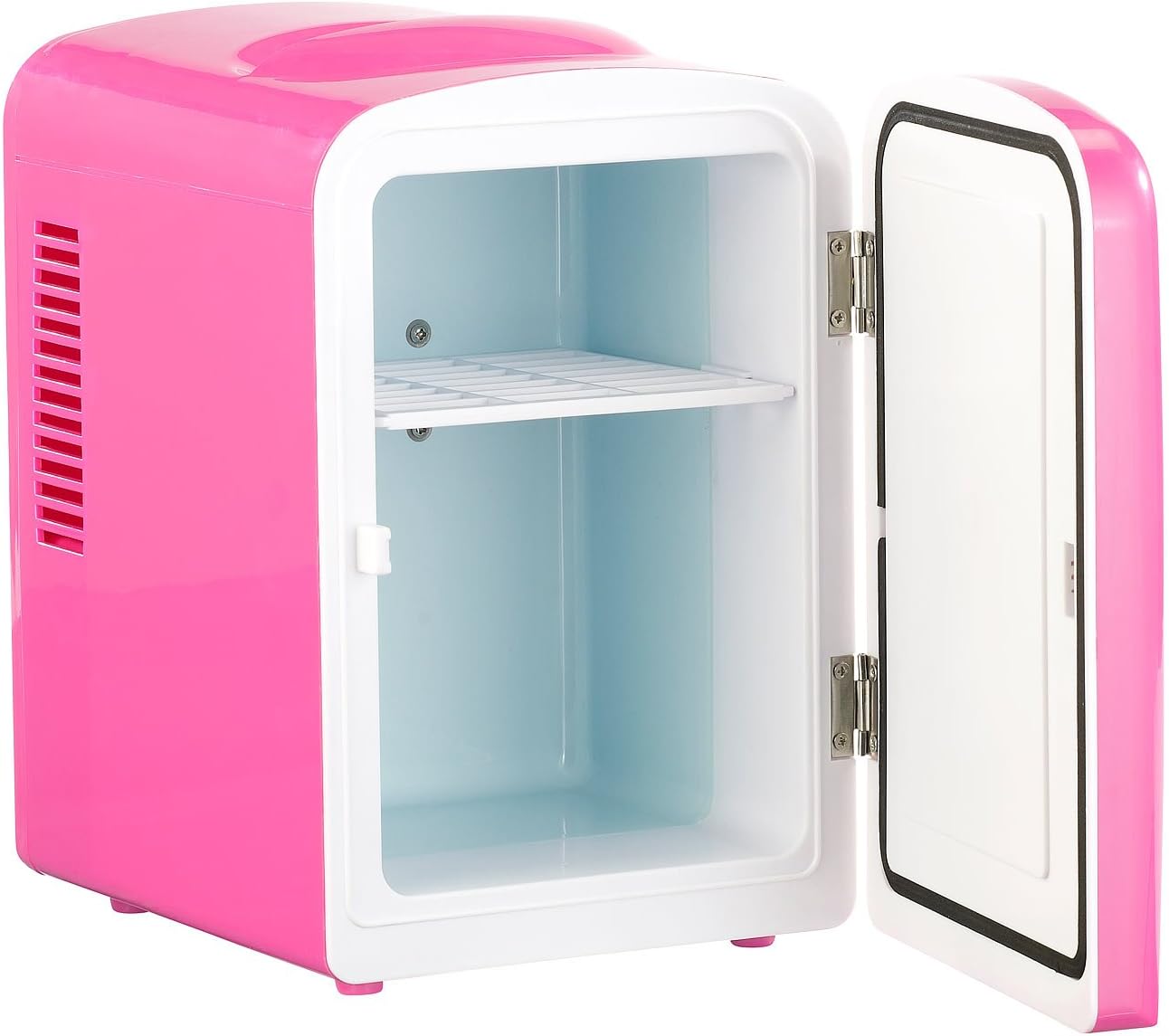 Rosenstein Sohne Dosenkuhlschrank Mini Kuhlschrank Ac Dc 12 230v 4l Mit Warmhalte Funktion Pink Dosen Kuhler Amazon De Kuche Haushalt