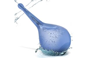 Douche Anti Back-Flow,Butt Shower Douche with 5 Spouts,Reusable Vaginal Cleaner kit for Men Women (Dark Blue)