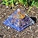 Energy Generator Orgone Amethyst David Star Orgonite Pyramid - All-Healer Crystals to Soothe you Mind and Emotion