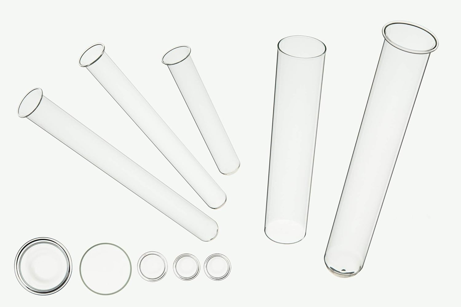 glass vase TEST TUBE, 14cm Amazon.co.uk Kitchen & Home