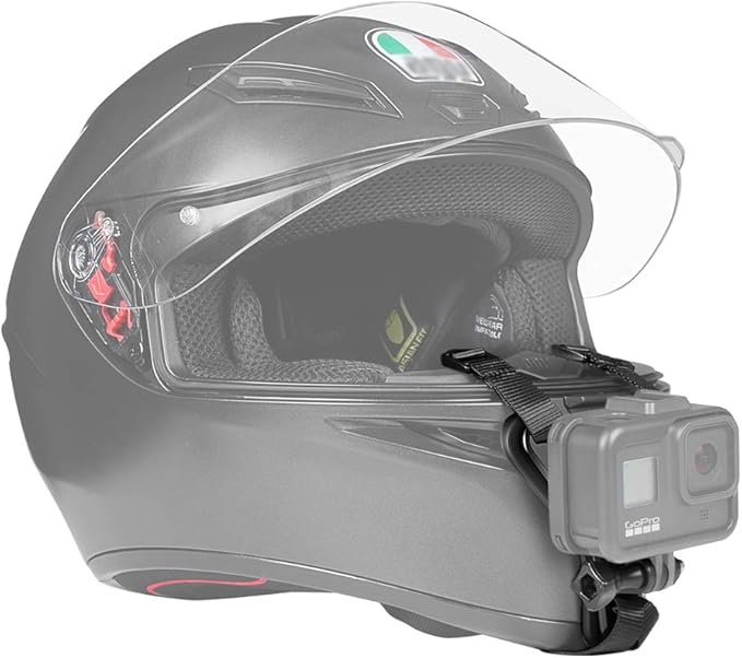 helmet chin mount for action camera