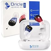 Oricle Hearing Aids for Seniors - Oricle Hearing Aids for Adults with Advanced Noise Cancellation - Easy Volume Control with Portable Charging Case