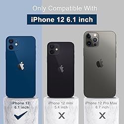 DEENAKIN Compatible with iPhone 12 Case with Screen