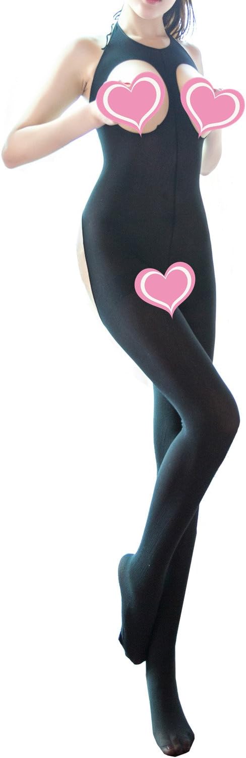 Baihuatianshi Women's Sexy Lingerie Crotchless Bodystocking
