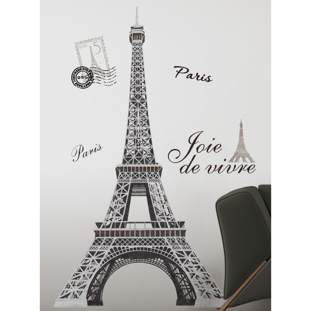 RoomMates Repositionable Wall Stickers - Eiffel Tower