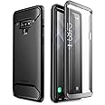 Clayco Xenon Series Case for Samsung Galaxy Note 9 (2018 Release), Full-Body Rugged Case with Built-in 3D Curved Screen Protector (Black)