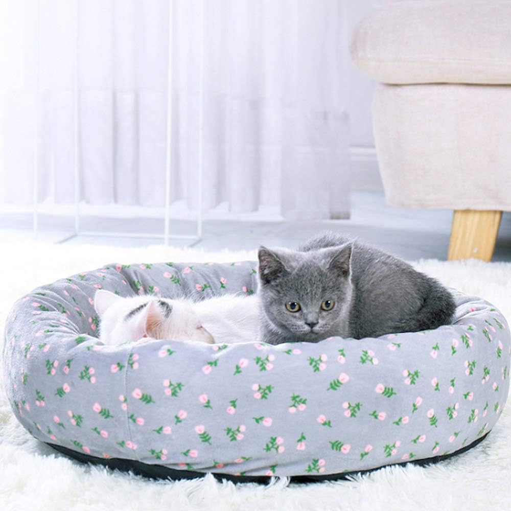 SH Pet Cat Bed Activity Play Mat Pet Padded Bed with Hanging Toy, Helps Cats Get Exercise and Stay Active - Image 4