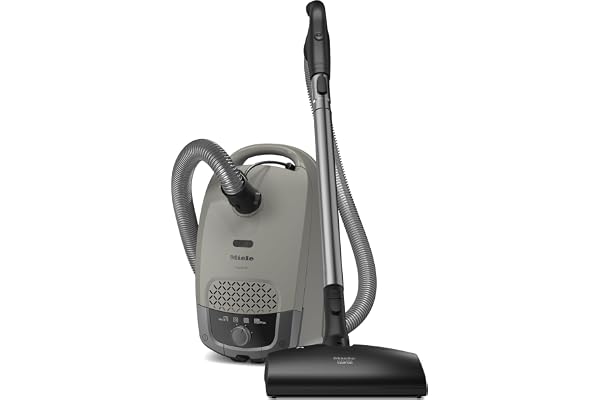 Miele Guard S1 Electro Bagged Canister Vacuum Cleaner with AirClean Plus Filter, Parquet Twister Floorbrush and Electrobrush,