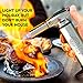 BEST CULINARY TORCH - Chef Torch for Cooking Crème Brulee - Aluminum Hand Butane Kitchen Torch - Blow Torch with Adjustable Flame - Cooking Torch - Perfect for Baking, BBQs, Crafts + Recipe eBook