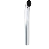 Chrome Exhaust Pipe 5"DIA, 48" Length Curved