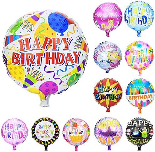 Sunshey 50pcs/lot 18" Colorful Happy Birthday Helium Foil Balloons,letter Ballon Party Decoration Aluminum Foil Membrane Ballons