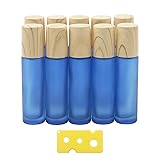 Kesell 10Pcs 10ml Glass Roll On Bottles Portable