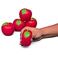 Apple Shaped Squish Stress Toys (set of 12 pieces) Party Favor and Classroom Giveaways