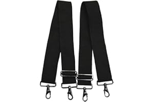 KENSINGTON PROTECTIVE PRODUCTS Kensington Replacement Criss Cross Belly Strap Size: Average Color: Black w/Black