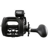 Okuma Magda Star Drag Levelwind Line Counter Reel Size 15 Black | Star drag, levelwind design