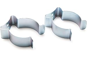 Woodriver Dust Connection 2-1/2" Wall Spring Clip For Hose And Tube - 2 Piece