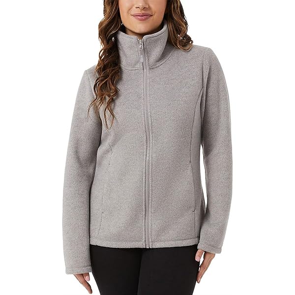 32 Degrees Heat Ladies' Full Zip Jacket (Small, Castor Gray