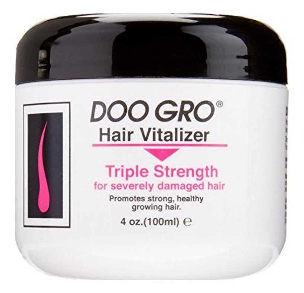 DOO GRO Hair Vitalizer Triple Strength for Severely Damaged Hair, 4 oz (Pack of 2)